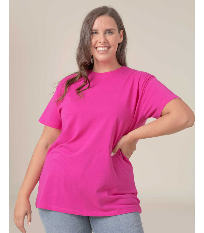 Camiseta Promocional Mujer Talla Grande Curves