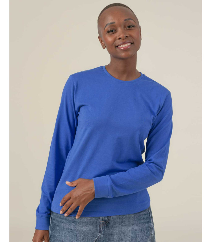 Camiseta Publicitaria Mujer Manga Larga Premium Barata