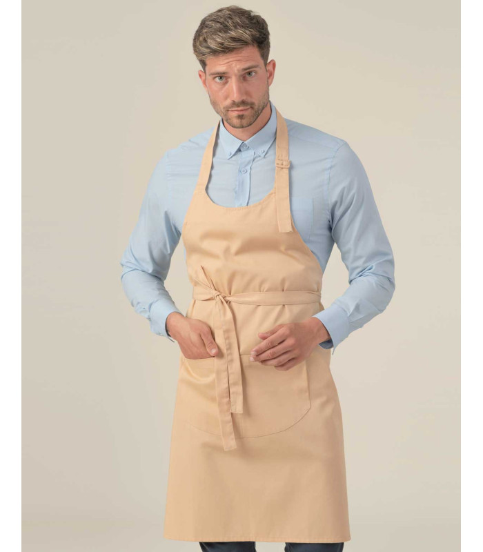 Delantal con Peto Algodón Paris