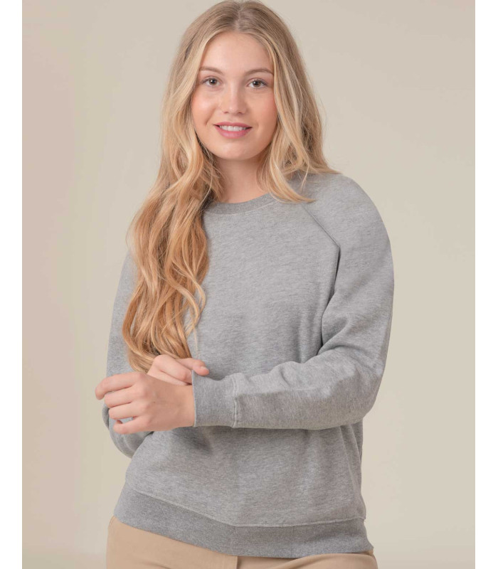 Sudadera Unisex sin Capucha Ecológica