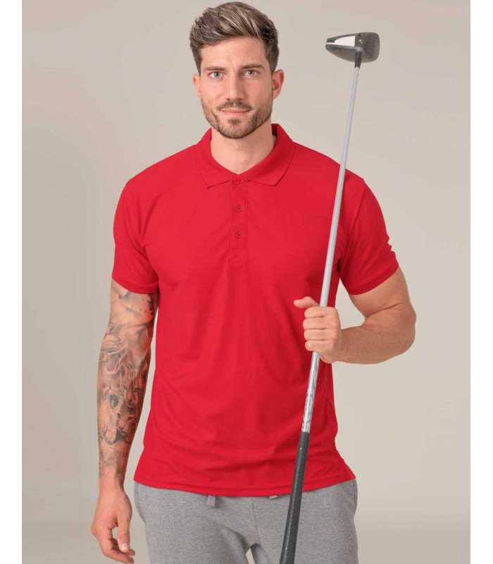 Polo deportivo de Hombre Manga Corta