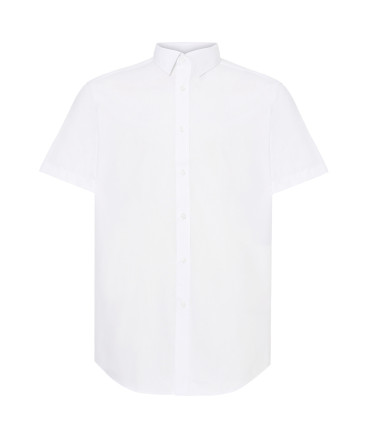 Camisa Hombre Popelín Manga Corta Pekin