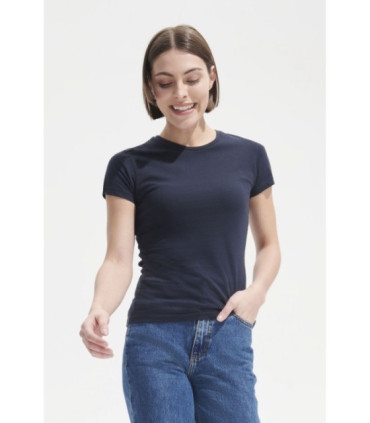 Camiseta Serigrafiada Miss Mujer Manga Corta