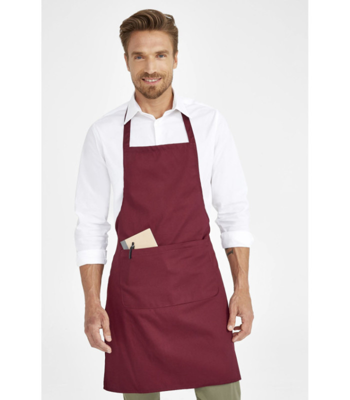 Delantal largo Gamercy con bolsillo