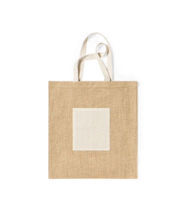 Bolsa Flobux Natural con Asas Personalizada