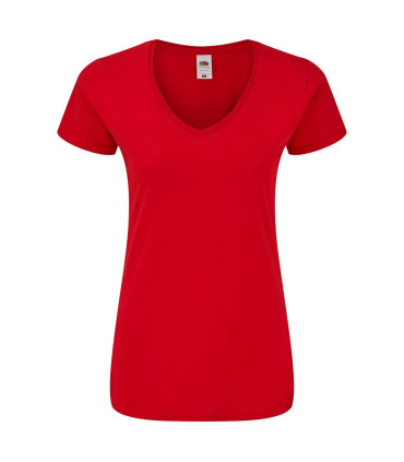 Camiseta Personalizada Mujer Color Iconic V-Neck FRUIT