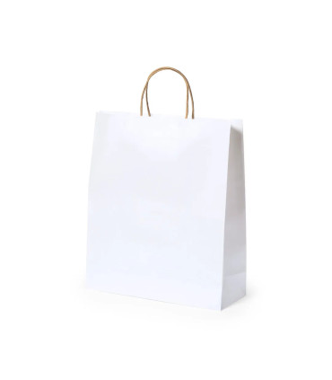 Bolsa Serigrafiada Cynthia de Papel Reciclado